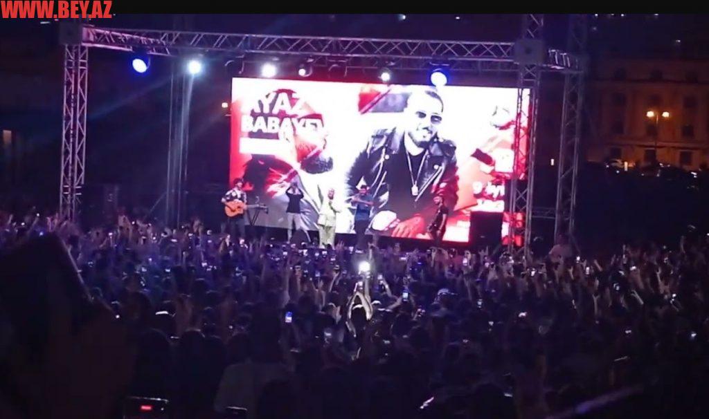 Bakıda konsertdə dəhşətli anlar: Fotoqraf son anda...