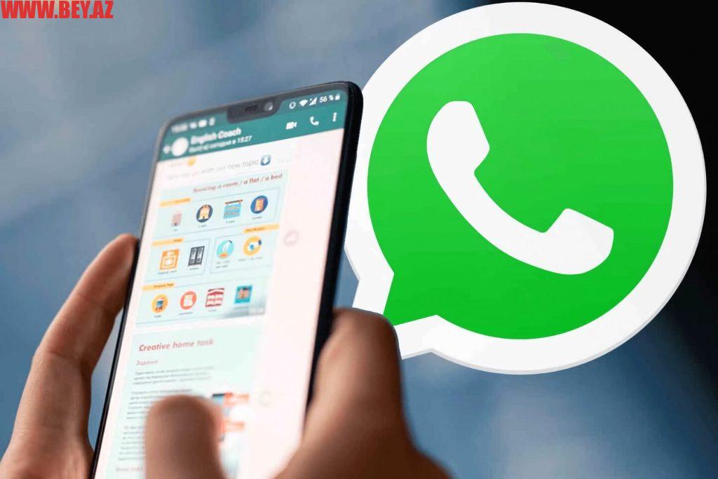 ​“WhatsApp”ın dizaynı dəyişildi -