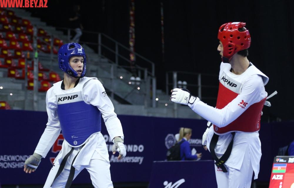 Taekvondoçumuz dünya çempionatında qələbə qazandı