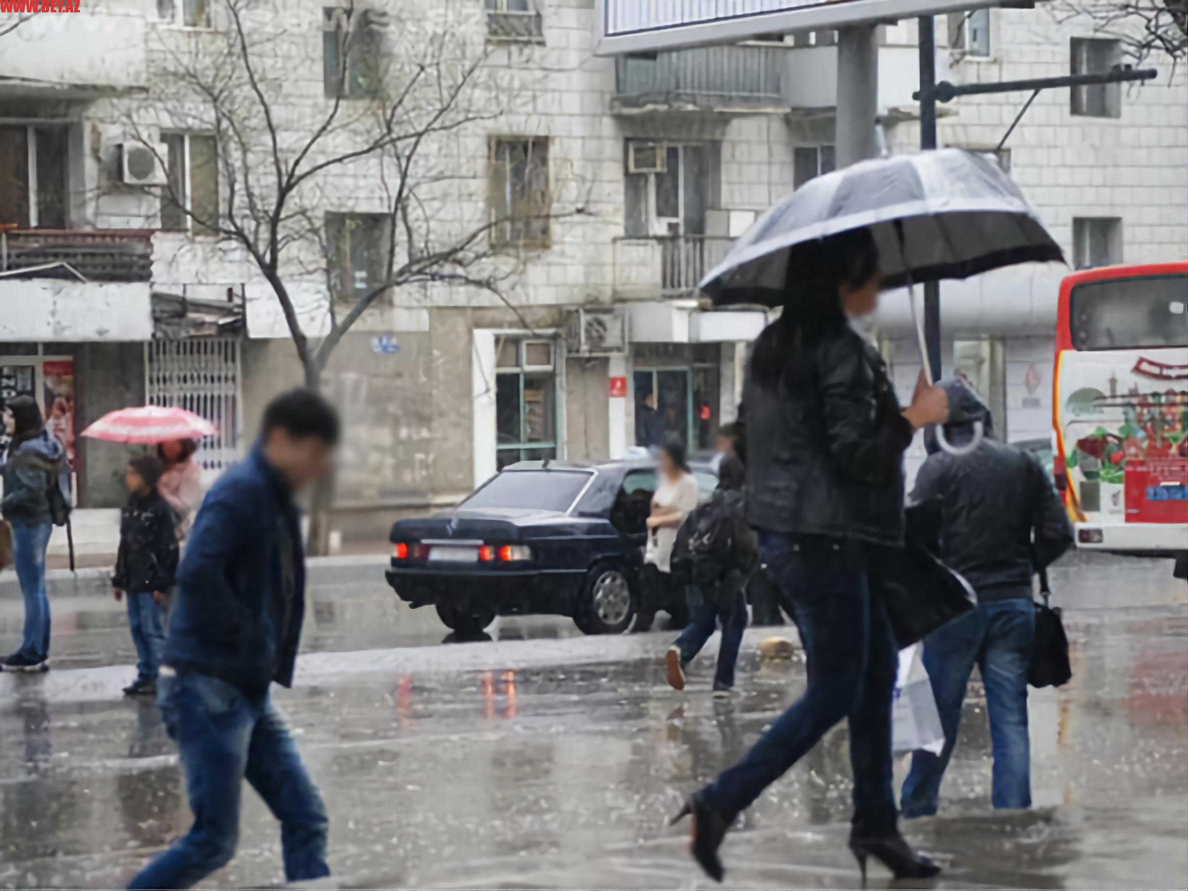 Hava ilə bağlı növbəti XƏBƏRDARLIQ: Güclü leysan, şimşək, sel