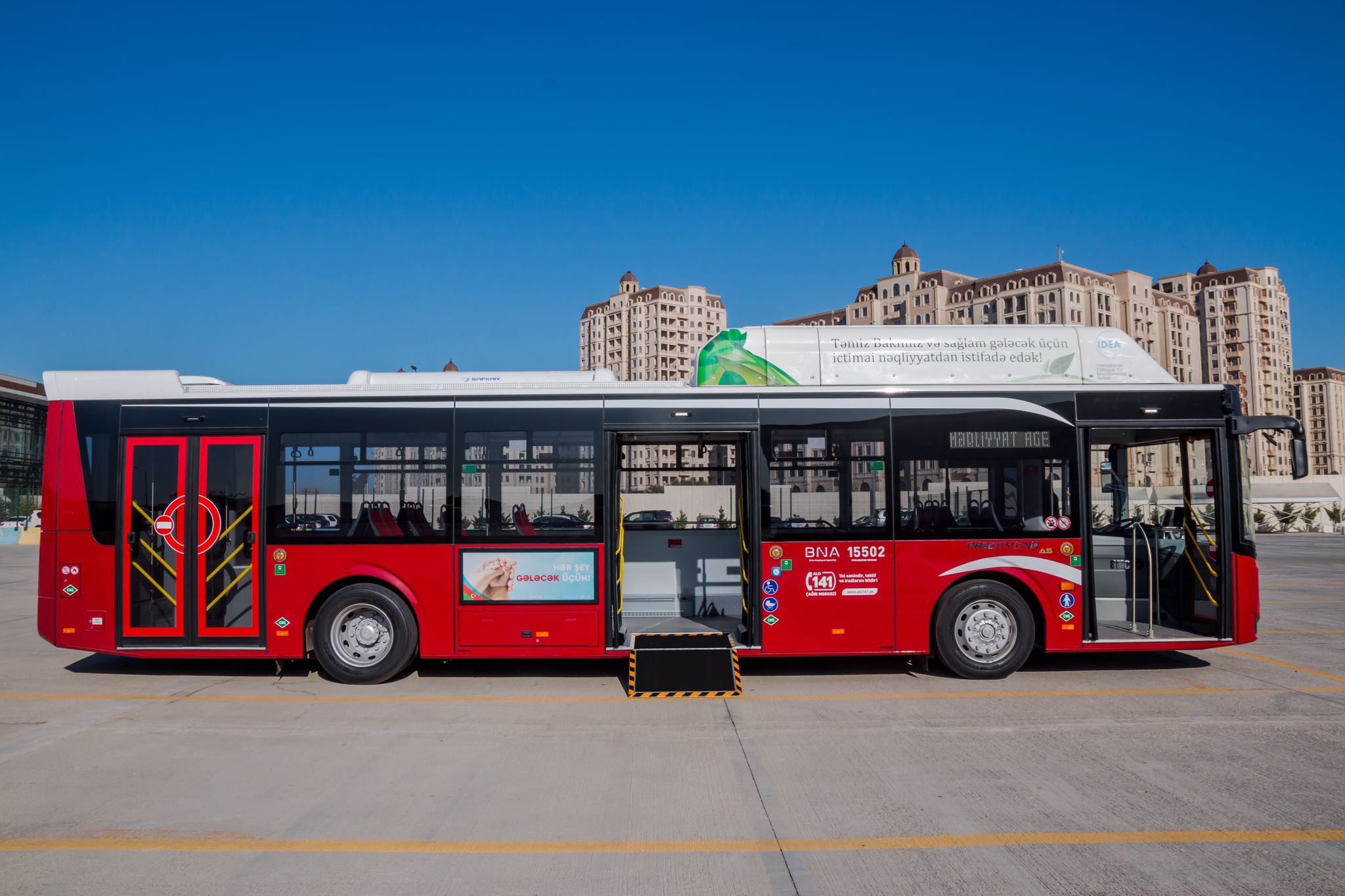 Bakıda 152 avtobus gecikir -